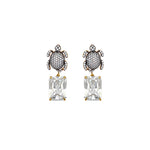 BEGÜM KHAN Serdarino diamond earrings featuring sparkling gemstones and elegant design, perfect for special occasions.