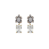 BEGÜM KHAN Serdarino diamond earrings featuring sparkling gemstones and elegant design, perfect for special occasions.