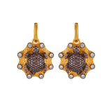 SERDARINO SHIELD EARRINGS