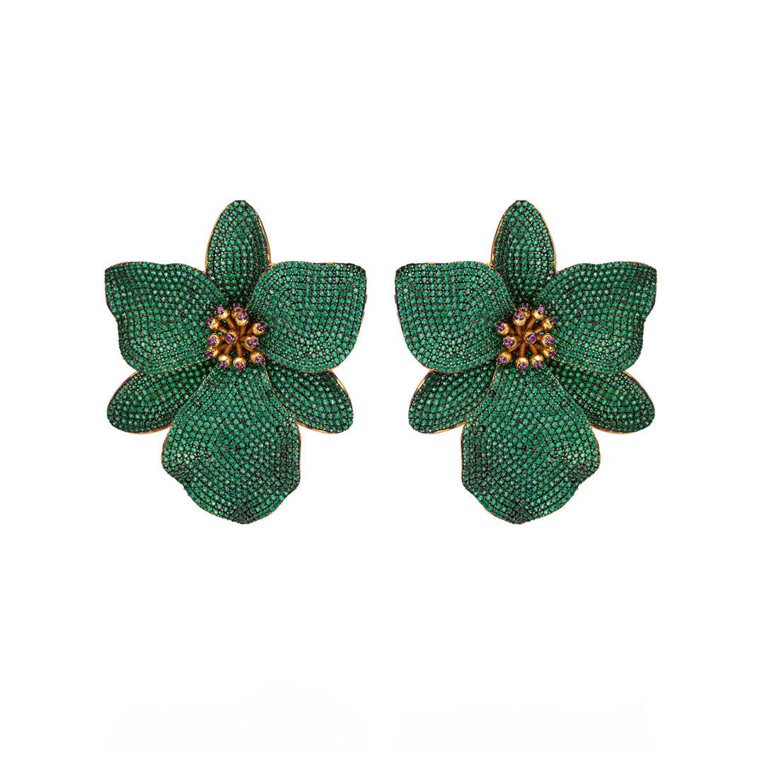 SINGAPORE ORCHIDS EARRINGS