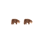THE EXCITED RHINO CUFFLINKS