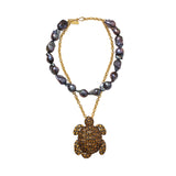 TARTARUGA BLACK PEARL NECKLACE