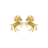 TURKOMAN HORSE EARRINGS