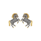 TURKOMAN HORSE EARRINGS