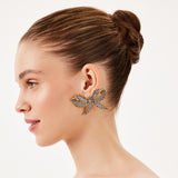 TURTLE BOW EARRINGS