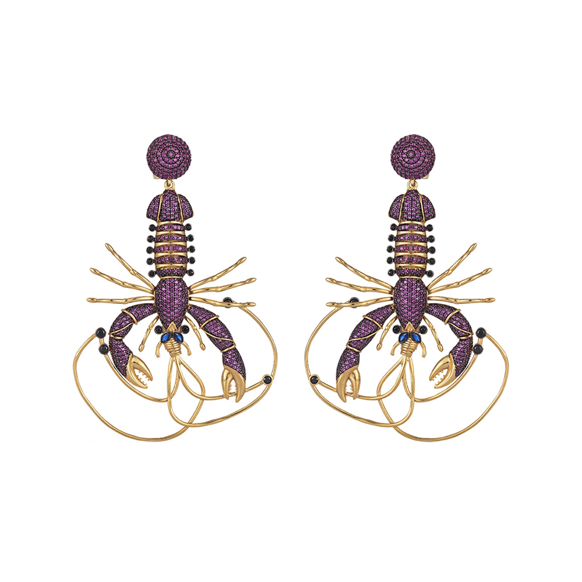 LOBSTER ST.BARTS EARRINGS