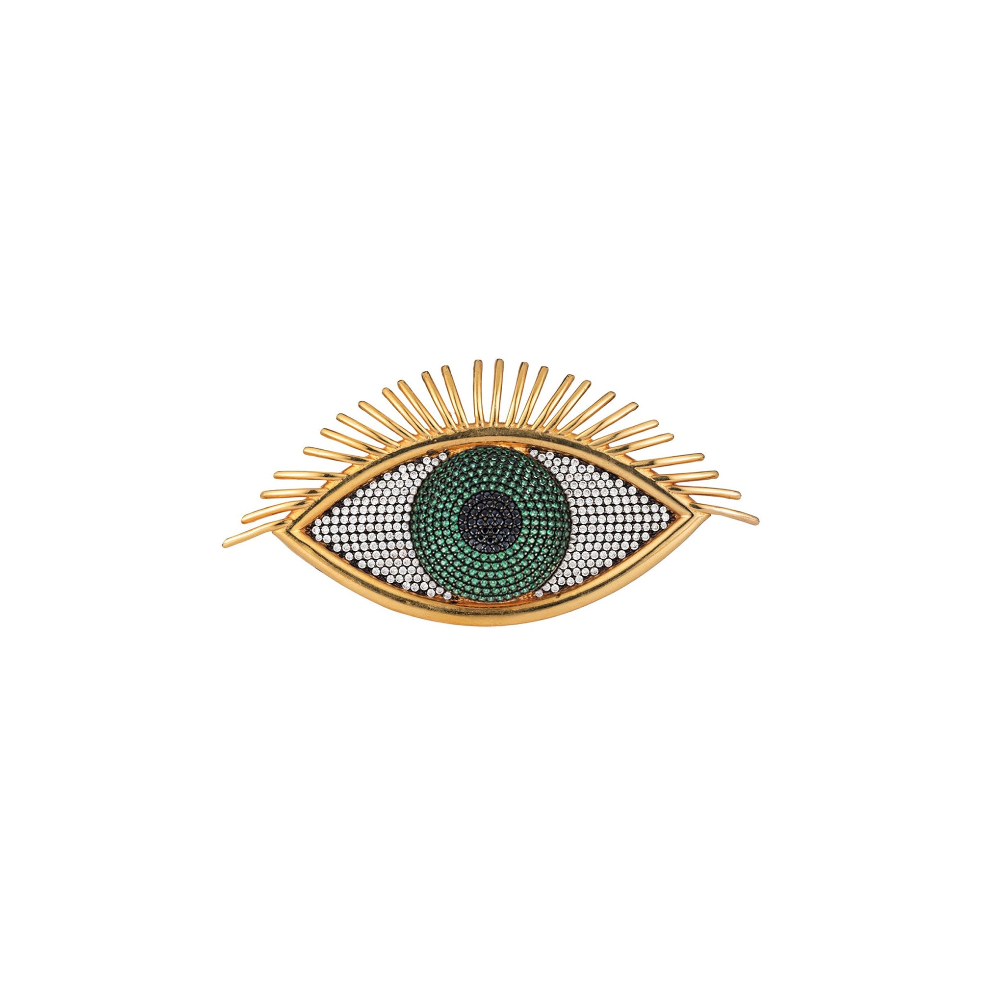 EVIL EYE BROOCH