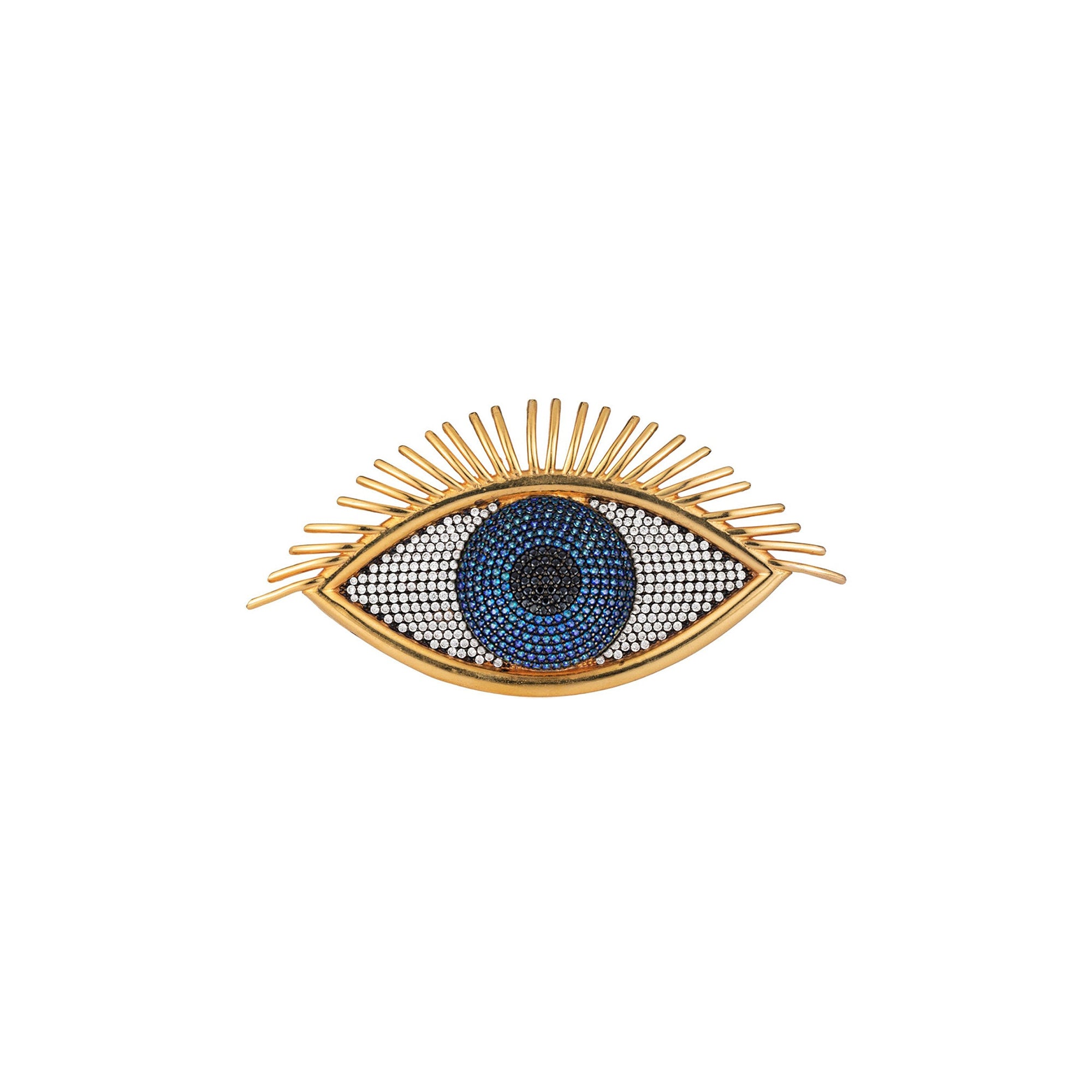 EVIL EYE BROOCH