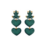 MINI FROG IN LOVE EARRINGS