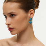 MINI TURTLE MON AMOUR EARRINGS