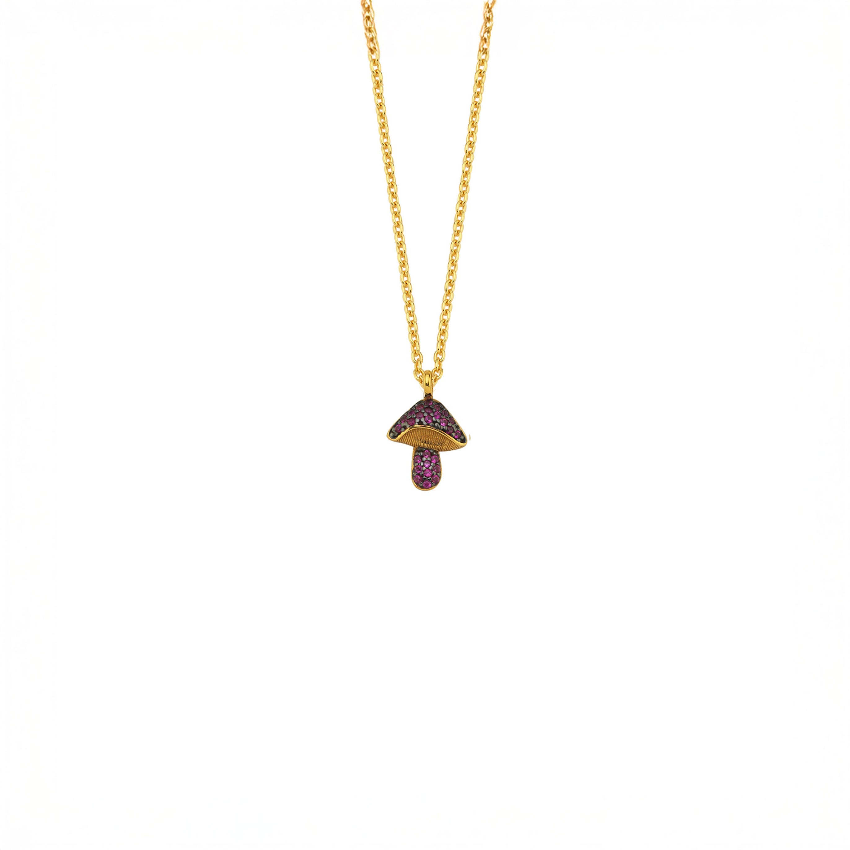NANO MUSHROOM NECKLACE
