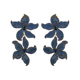 DOUBLE LILIUM EARRINGS