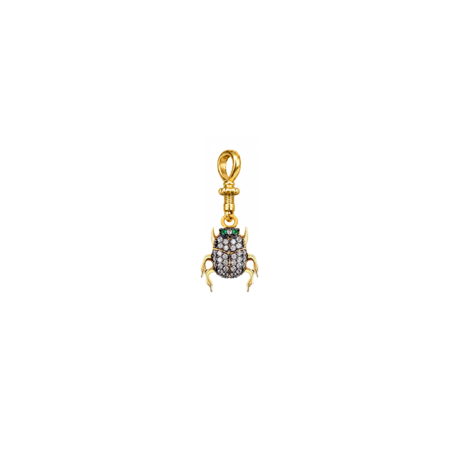 Scarab Charm by BEGÜM KHAN – gold-plated