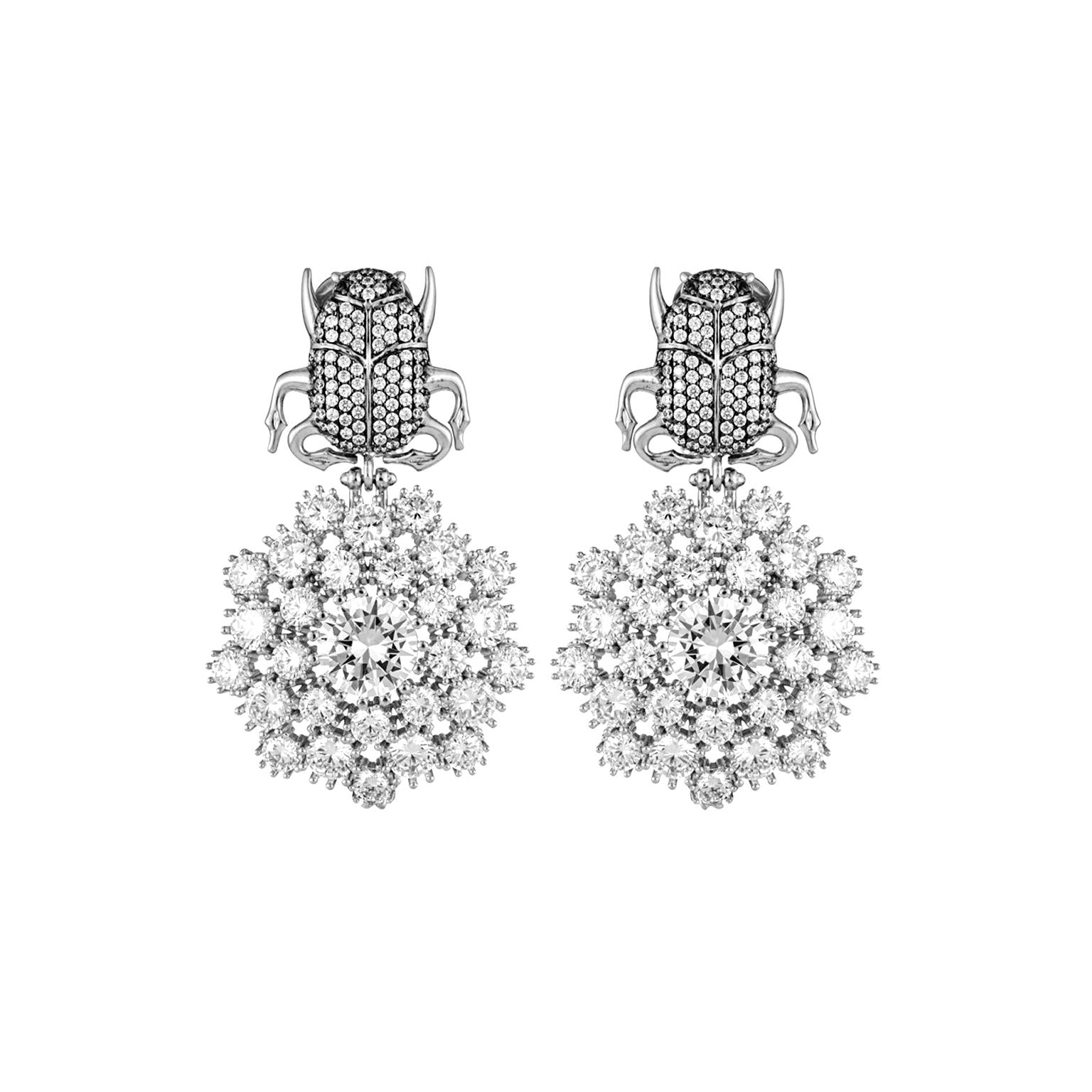 SCARAB SOLE EARRINGS