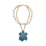 TARTARUGA WHITE PEARL NECKLACE