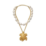 TORTUGA WHITE PEARL NECKLACE