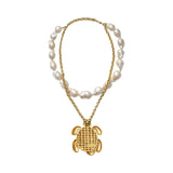 TORTUGA WHITE PEARL NECKLACE