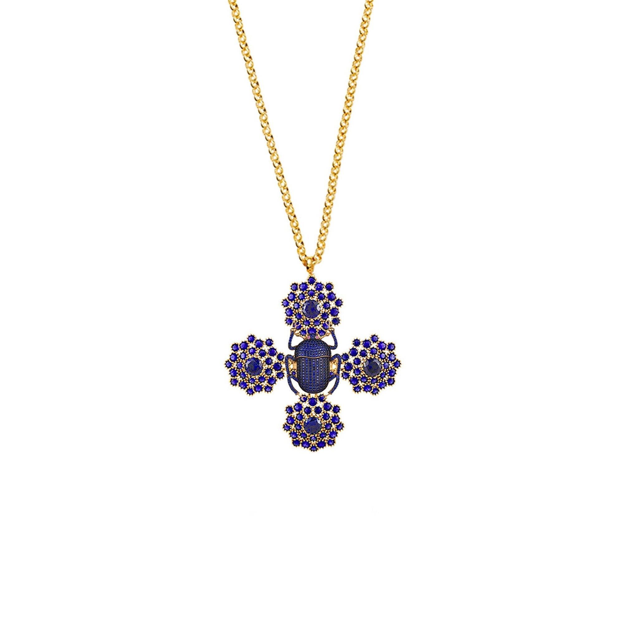 PHARAOH CROSS NECKLACE