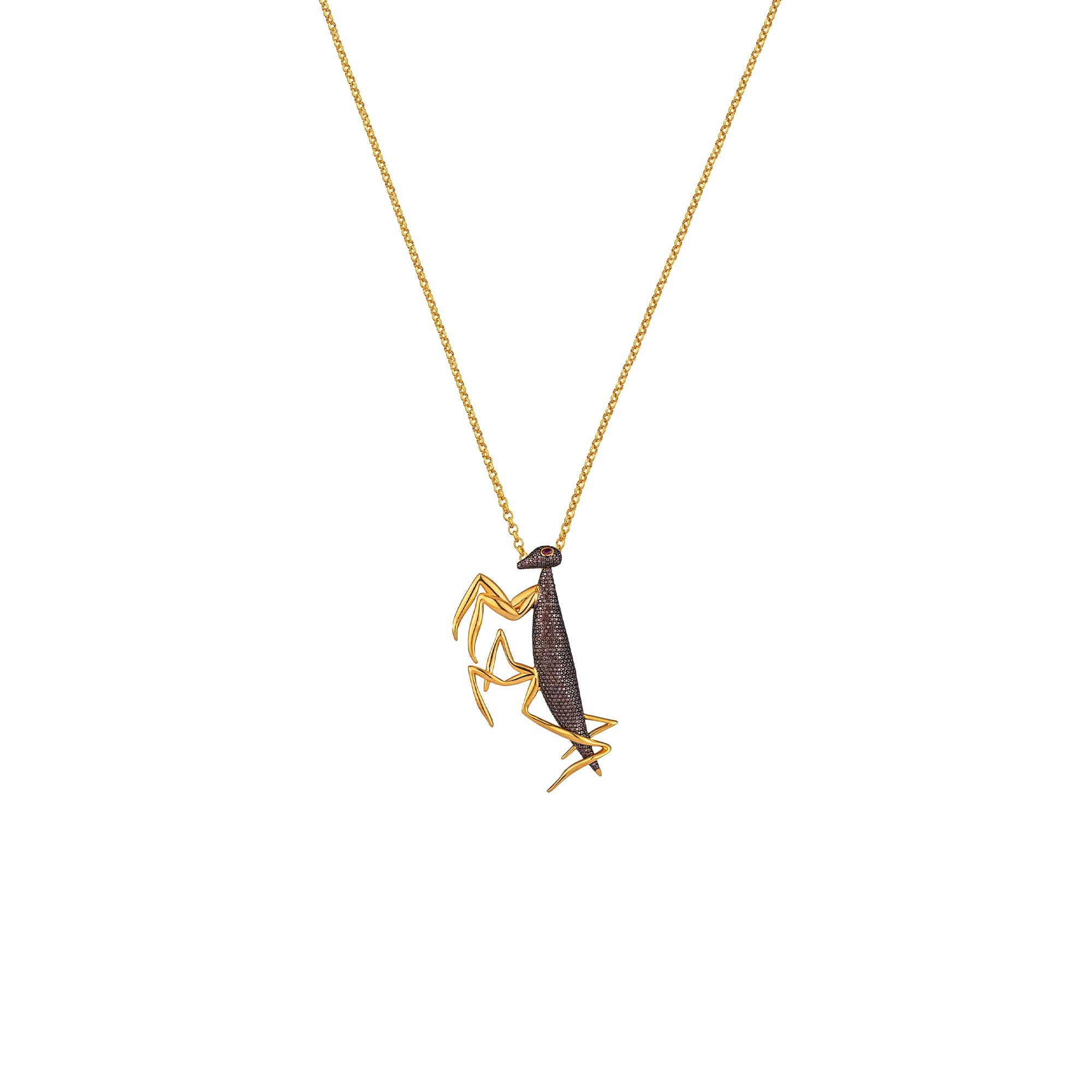 PRAYING MANTIS NECKLACE