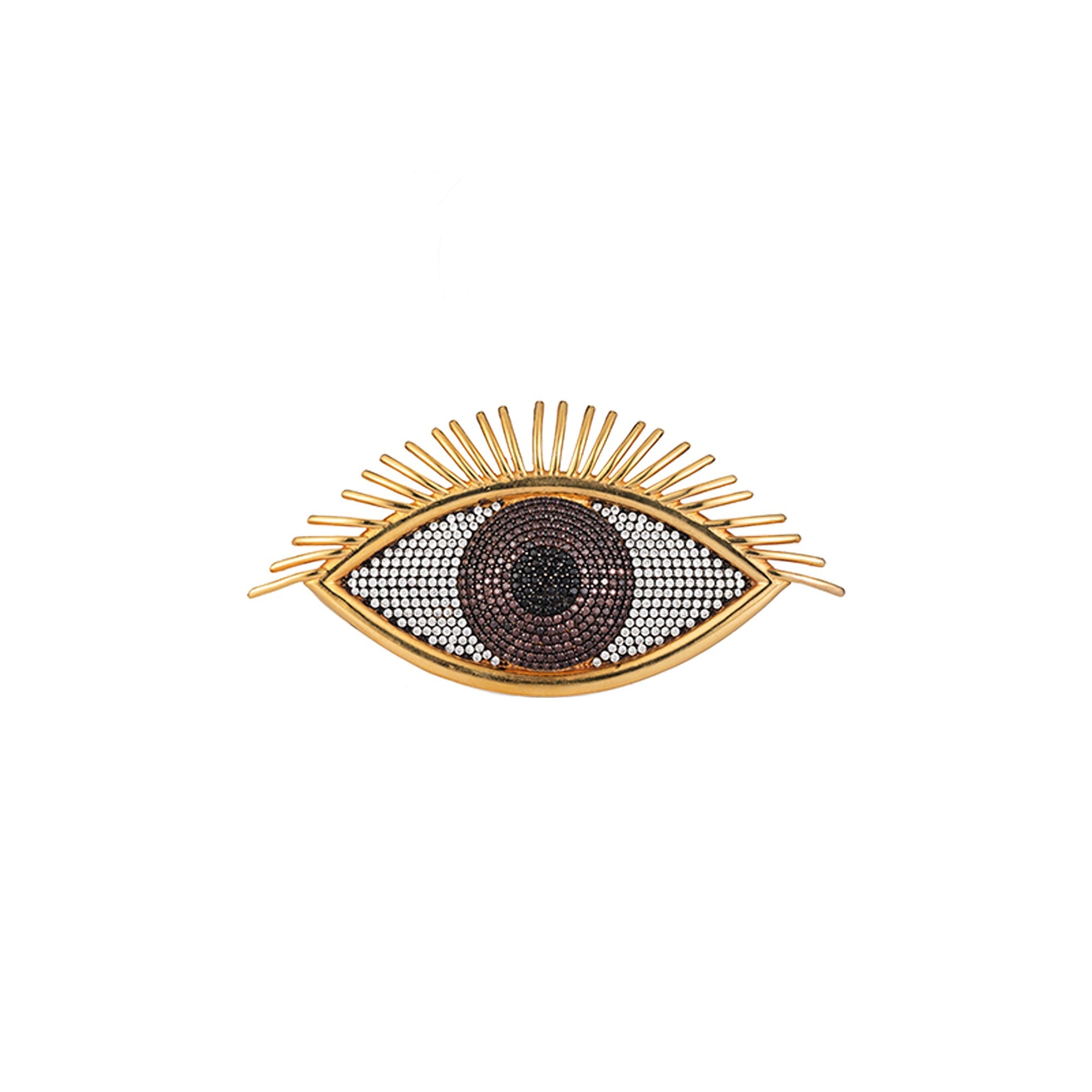 EVIL EYE BROOCH
