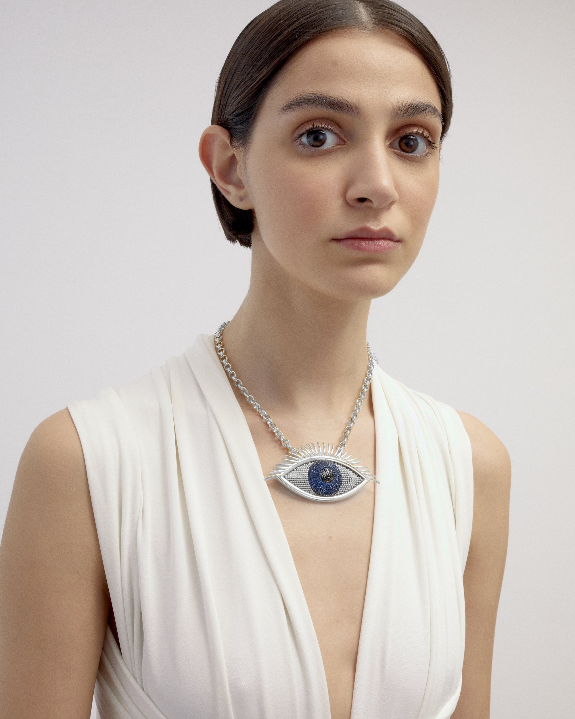 Cartier evil eye necklace Clearance