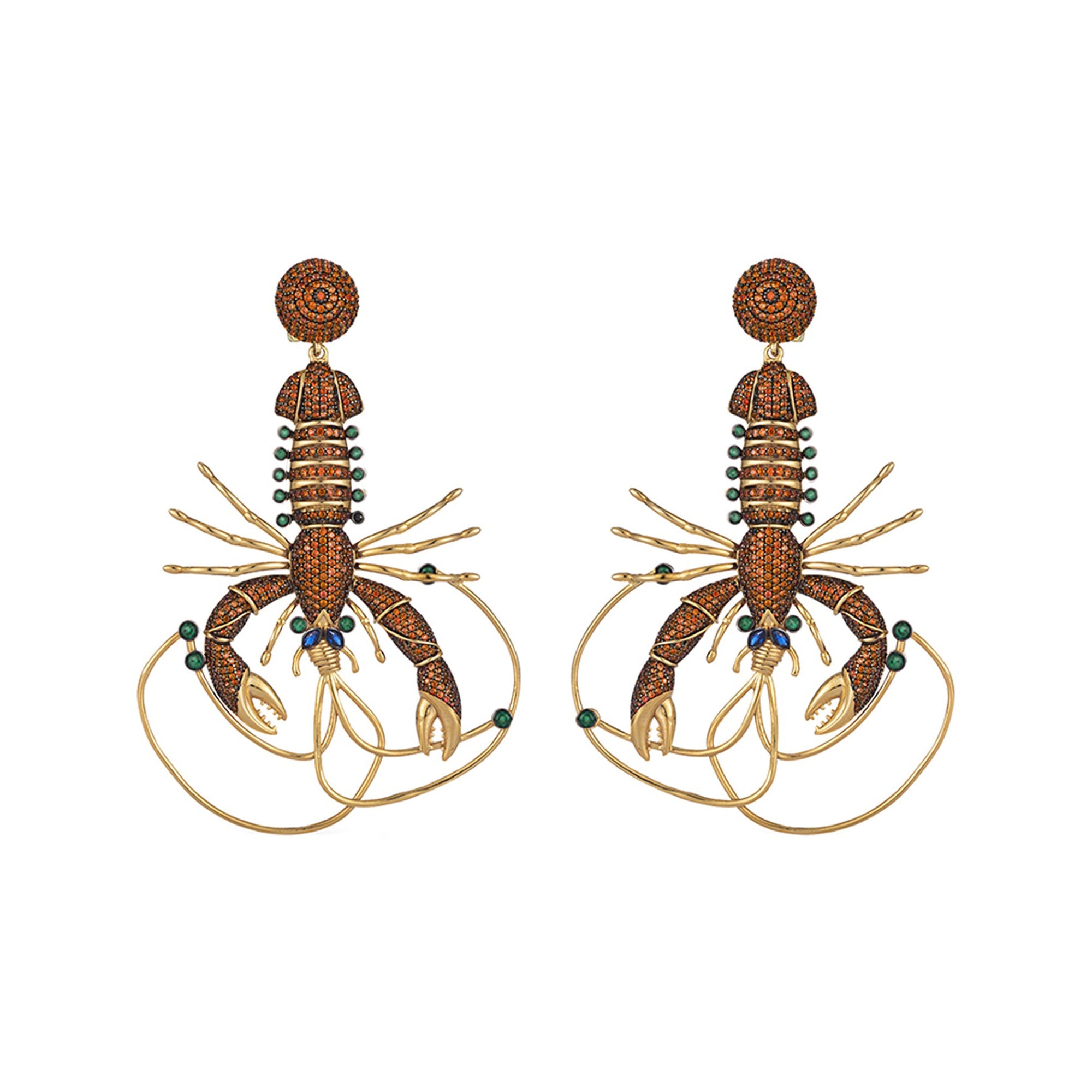 LOBSTER ST.BARTS EARRINGS